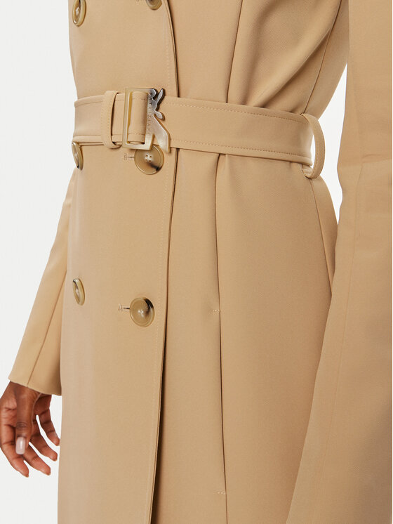 Patrizia Pepe Patrizia Pepe Trenčkot 8O0137/A2AW-B663 Béžová Regular Fit