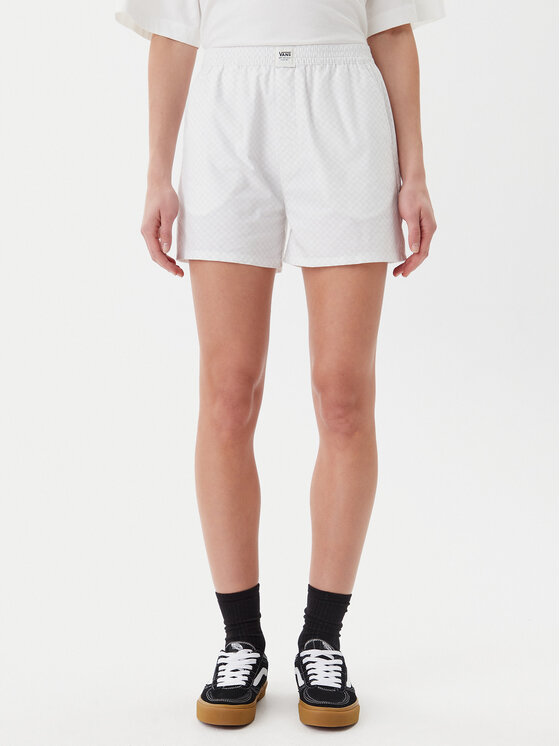 Vans Športové kraťasy Alicia VN000MBC Biela Regular Fit