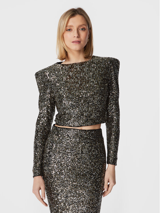 Marciano Guess Marciano Guess Блузка 3RGP07 6166A Чорний Regular Fit