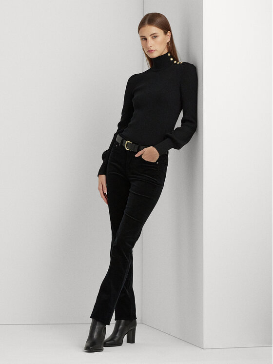 LAUREN RALPH LAUREN Lauren Ralph Lauren Dolčevita 200882214001 Crna Slim Fit