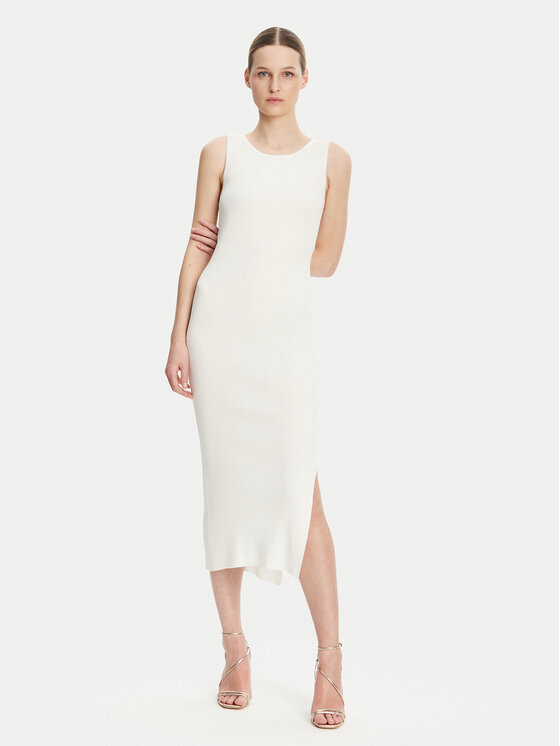Guess Guess Šaty 174731 Bílá Classic Fit