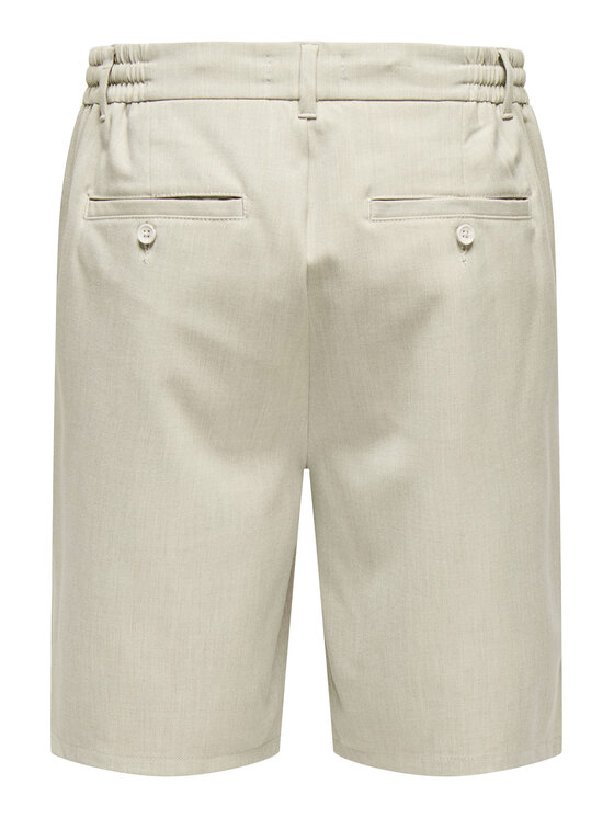 Only & Sons Only & Sons Szorty materiałowe Lou 22032473 Beżowy Regular Fit