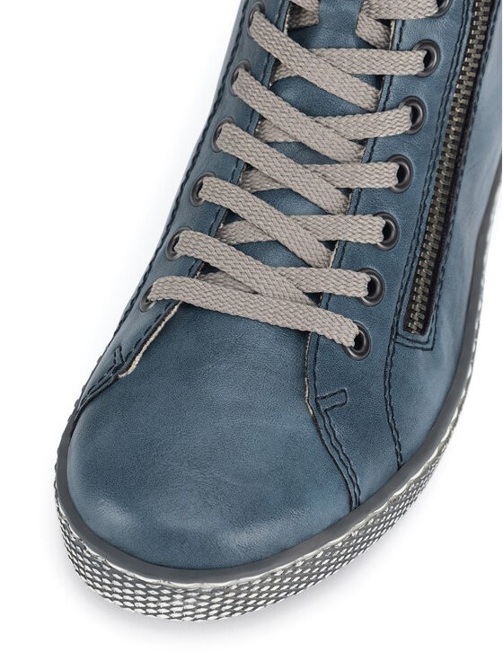 Rieker Trampki Z1221-14 Niebieski | Modivo.pl