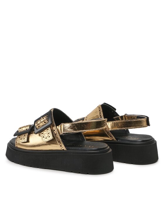 Eva Minge Eva Minge Sandalen EM-102-13-001653 Goldfarben