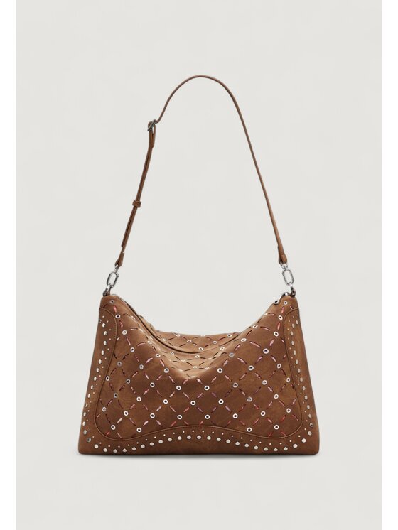 Desigual Desigual Torba BAG_YANKEE LEIRIA MINI CA Brązowy