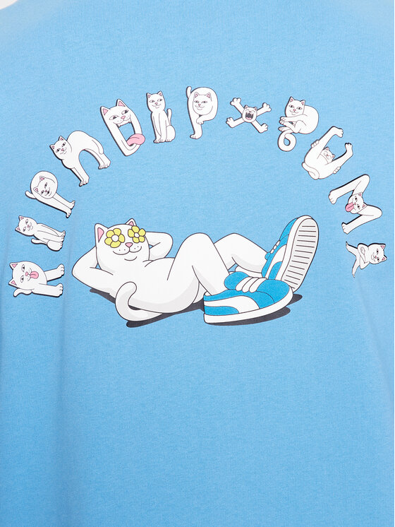 Puma Puma T-Shirt Puma X Ripndip 622196 Modrá Relaxed Fit