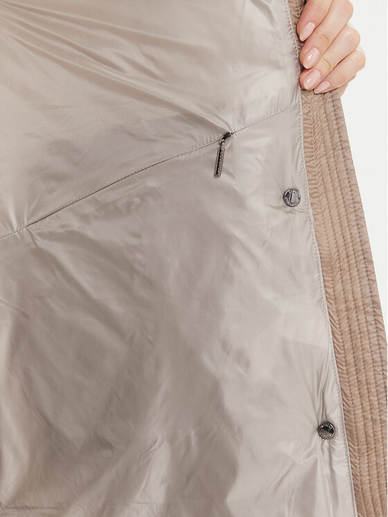 Hetregó Hetregó Žieminė striukė Karen 8P605 25WD02 Smėlio Regular Fit