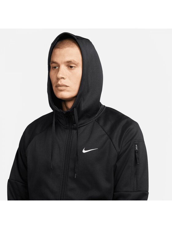 Nike Nike Bluza Therma-FIT Czarny Regular Fit