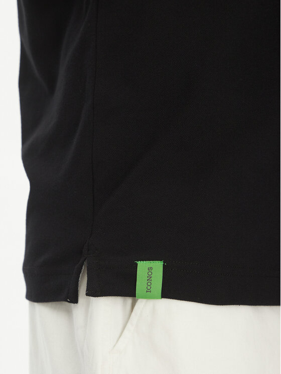 La Martina La Martina Polo Yeshayahu MAP320 PK001 Czarny Regular Fit