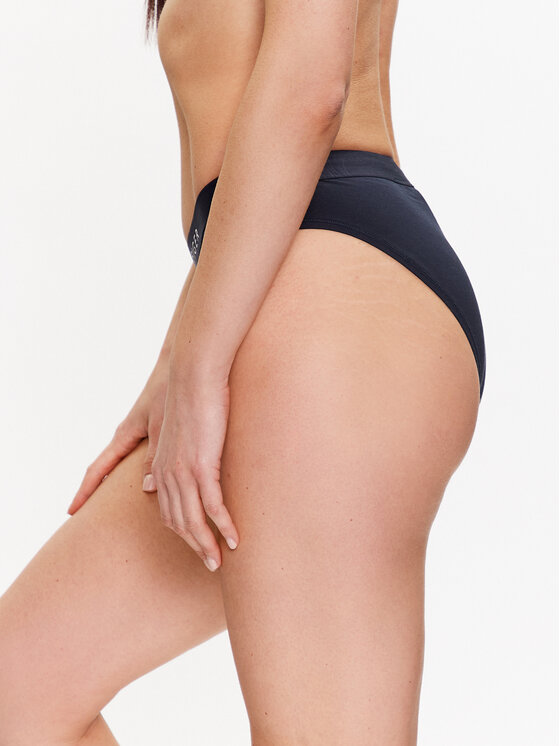 Tommy Hilfiger Tommy Hilfiger Klasikinės kelnaitės UW0UW04145 Tamsiai mėlyna