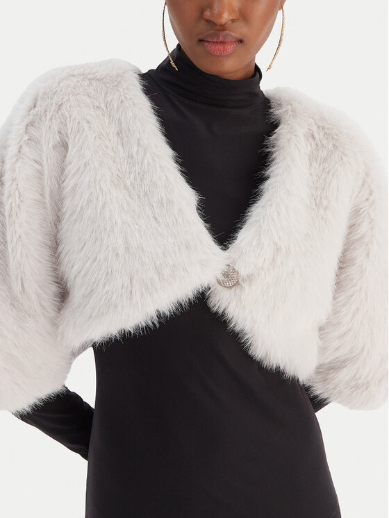 Rinascimento Rinascimento Kažoks CFC0020149002 Balts Regular Fit