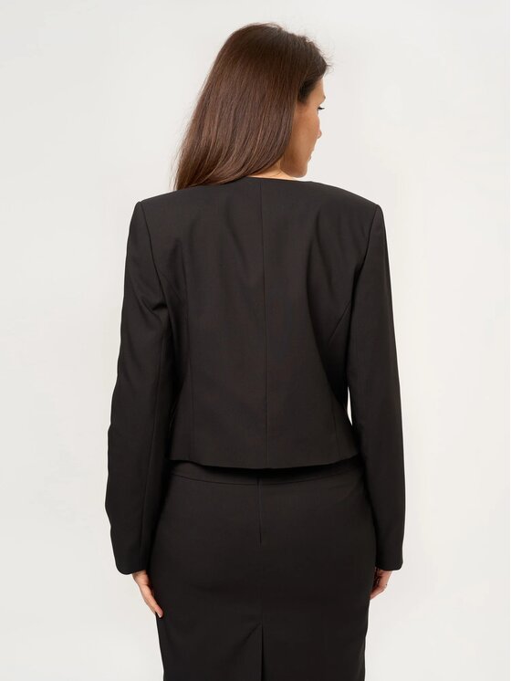 Willsoor Willsoor Marynarka 68221 Czarny Slim Fit