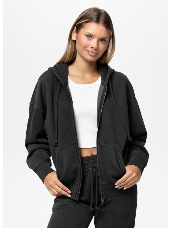 PITBULL PITBULL Bluza Washed LOVIA Szary Regular Fit