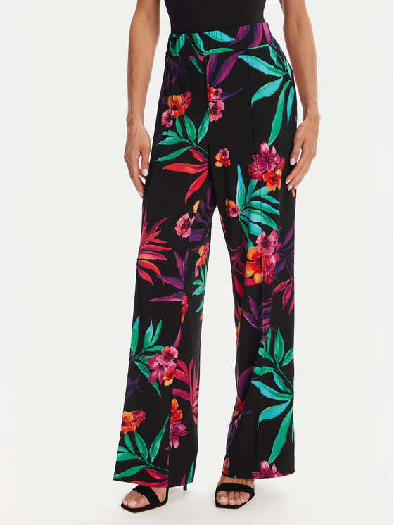 Joseph Ribkoff Joseph Ribkoff Kalhoty z materiálu 251056 Barevná Wide Leg