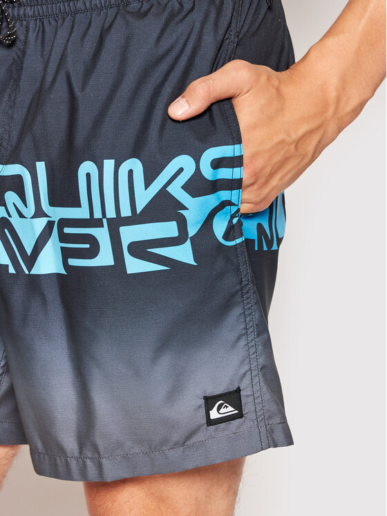 Quiksilver Quiksilver Plavecké šortky Word Block EQYJV03859 Černá Regular Fit