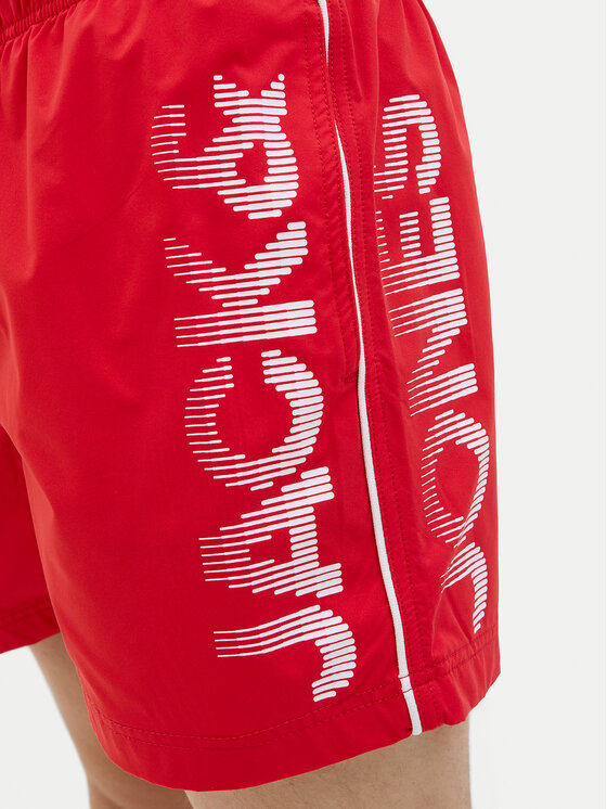 Jack&Jones Jack&Jones Pantaloncini da bagno Maui 12275129 Rosso Regular Fit