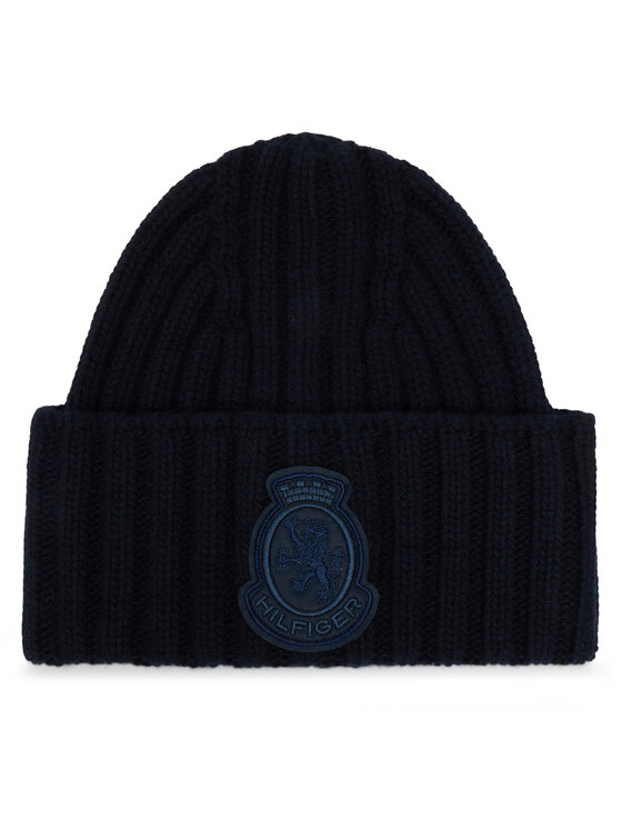 Tommy Hilfiger Tommy Hilfiger Sapka Th Crest Fluffy AW0AW18210 Sötétkék