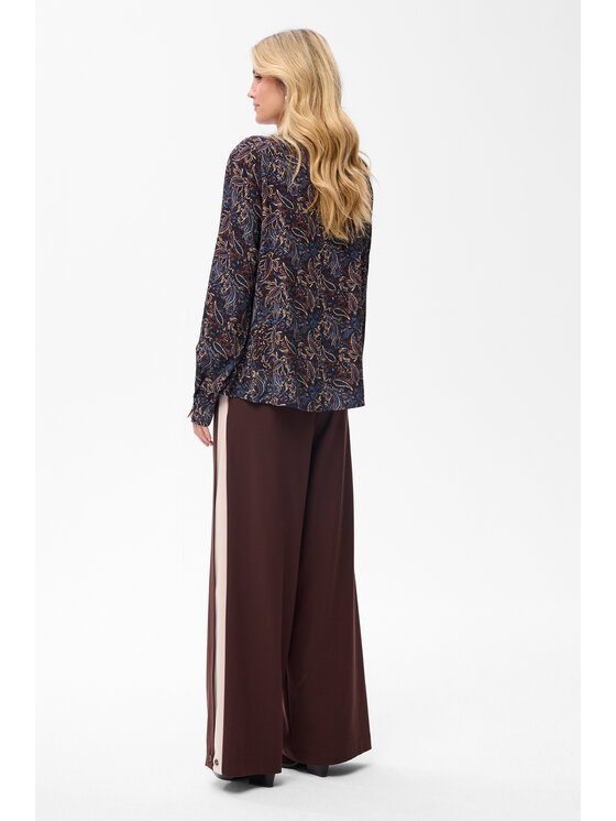 blue shadow blue shadow Bluzka Ika Niebieski Regular Fit