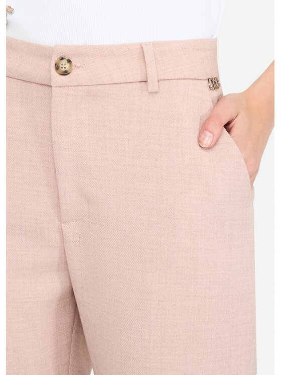 Liu Jo Liu Jo Pantaloni di tessuto MF5136T433461508 Rosa Regular Fit