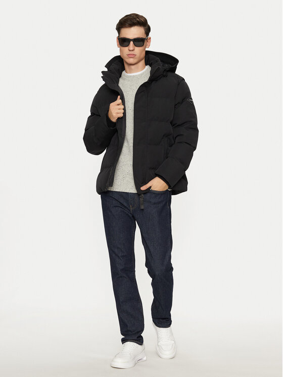 REPLAY REPLAY Télikabát M8403 .000.84728 Fekete Regular Fit