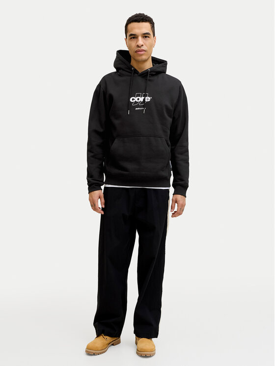 Jack & Jones Jack & Jones Pulóver Club 12290001 Fekete Relaxed Fit