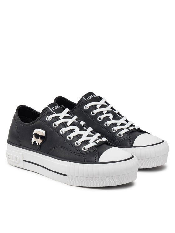 KARL LAGERFELD KARL LAGERFELD Trampki Kampus Max KL60425T Czarny