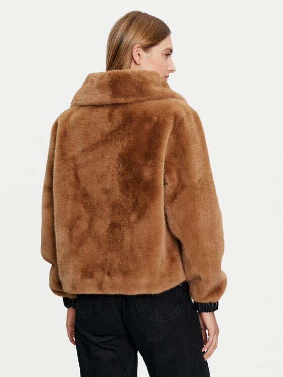 Dixie Dixie Шуба V330K002A Коричневий Regular Fit