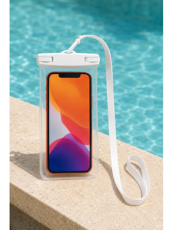 No Brand No Brand Etui na telefon EMWU Etui Wodoodporne EMWU3 Biały
