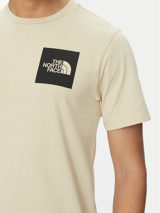 The North Face The North Face Póló Fine NF0A8A6M Bézs Regular Fit