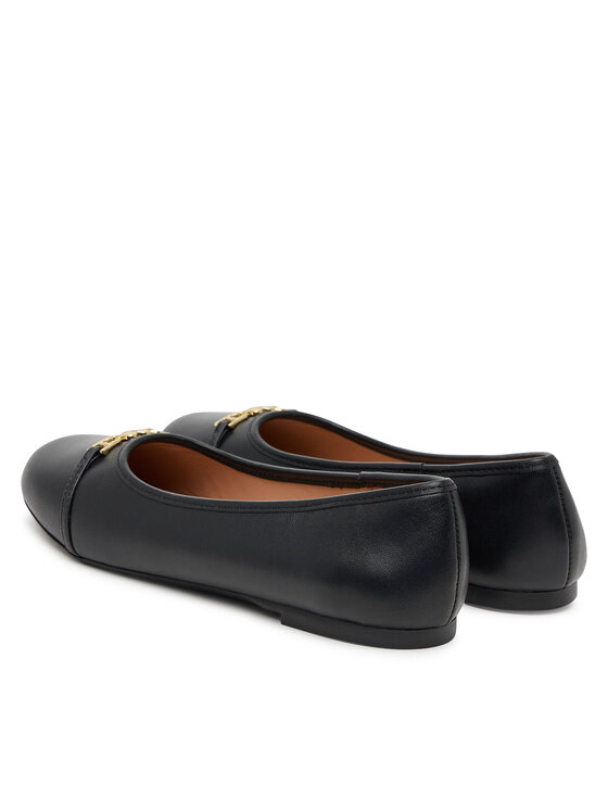 LOVE MOSCHINO LOVE MOSCHINO Baleriny JA11081G1NIE000038 Czarny