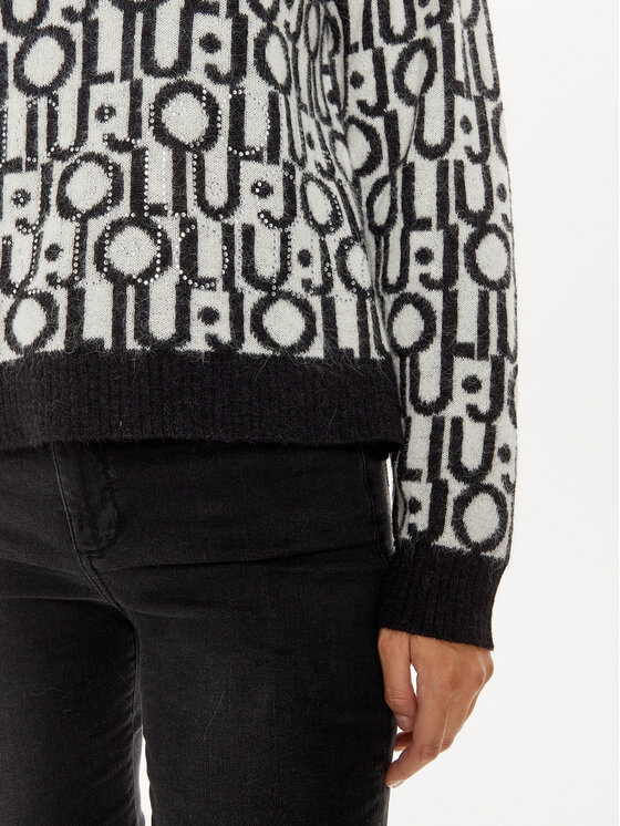 Liu Jo Liu Jo Pullover WF4436 MA30P Weiß Regular Fit