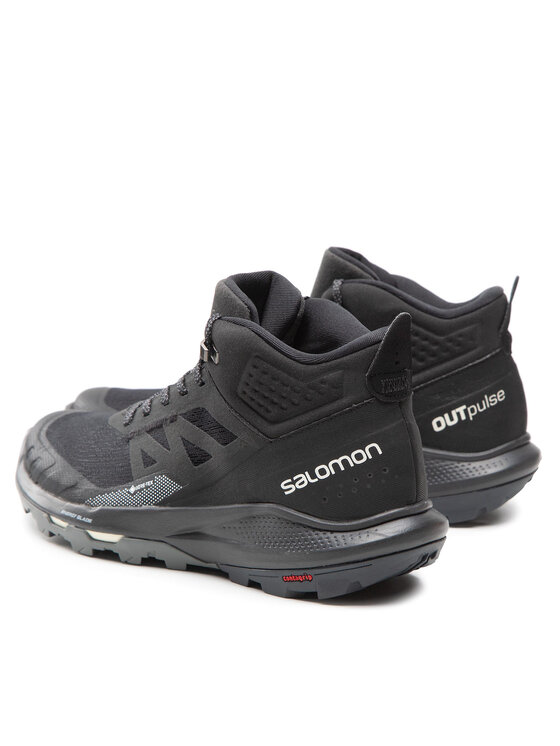 Salomon Salomon Παπούτσια πεζοπορίας OUTpulse Mid Gtx GORE-TEX 415888 27 V0 Μαύρο