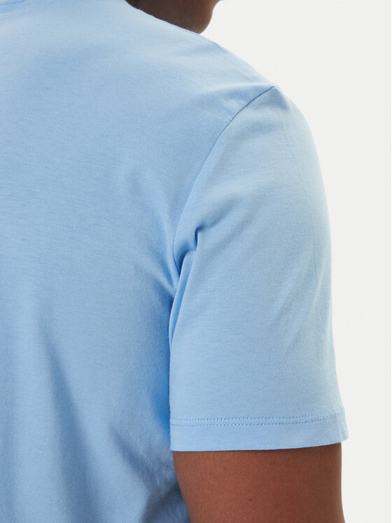 Calvin Klein Calvin Klein Тишърт Logo 30s LV04LD230G Светлосиньо Relaxed Fit