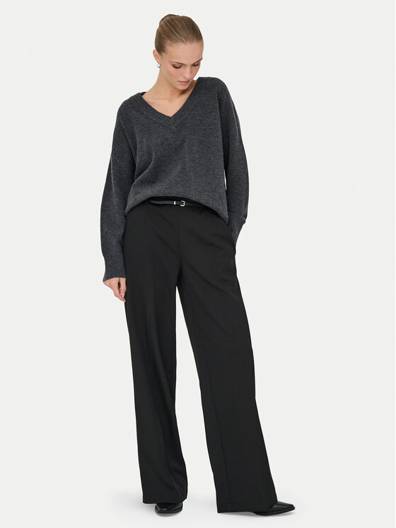 ONLY ONLY Sweter Mari 15360940 Szary Loose Fit