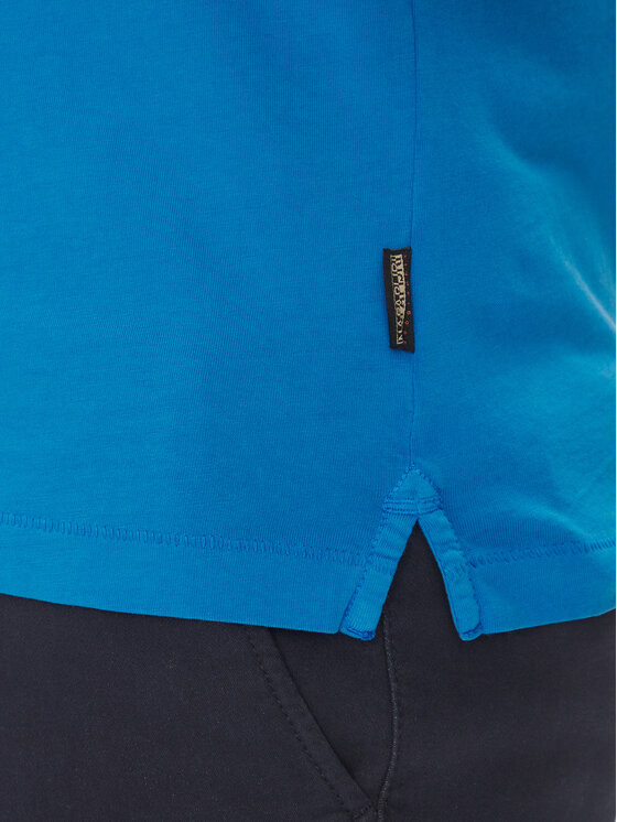 Napapijri Napapijri Tricou polo Elbas NP0A4GB4 Albastru Regular Fit