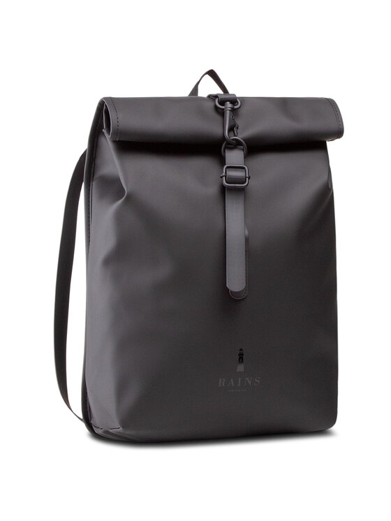 Rains Plecak Rolltop Mini 1361 Czarny | Modivo.pl