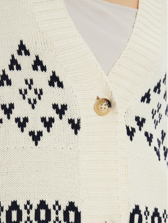 Weekend Max Mara Weekend Max Mara Pletena jopica Acacia 2425346031 Bež Oversize