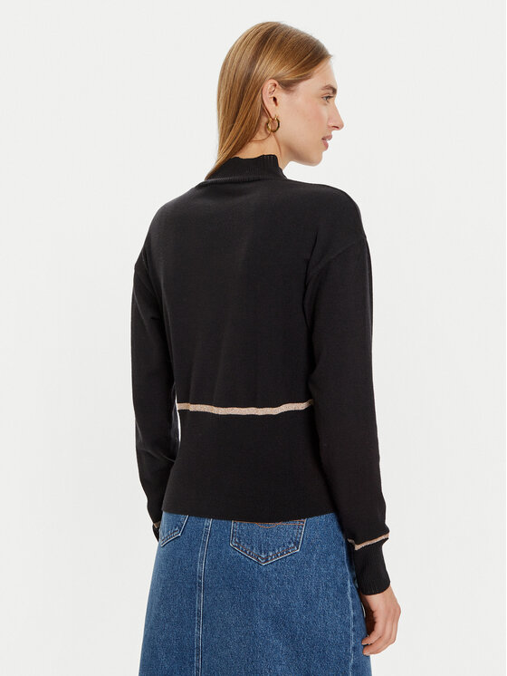 Liu Jo Liu Jo Sweater TF4165 MS75L Fekete Regular Fit