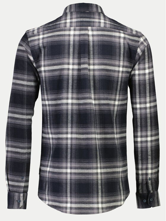 Lindbergh Lindbergh Cămașă 30-225054 Gri Relaxed Fit