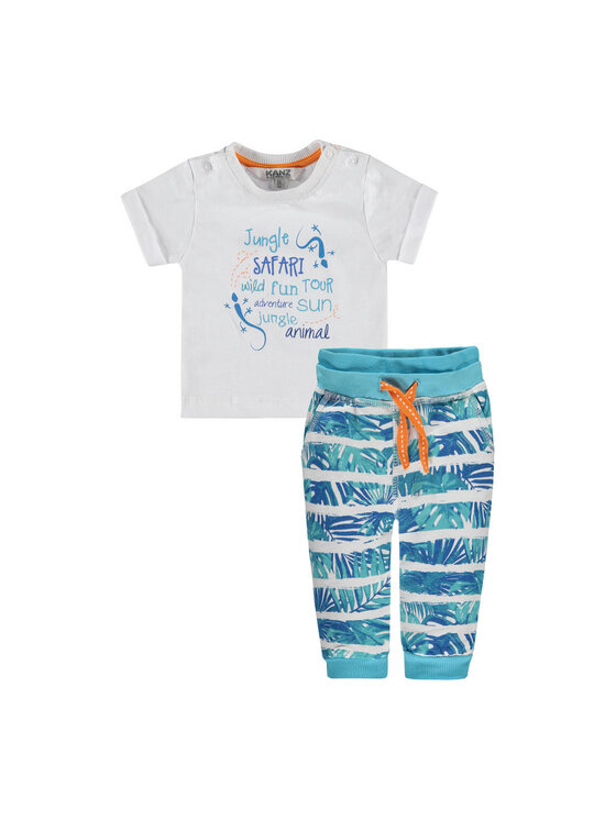 Kanz Kanz Komplet dziecięcy 1712505 Biały Basic Fit