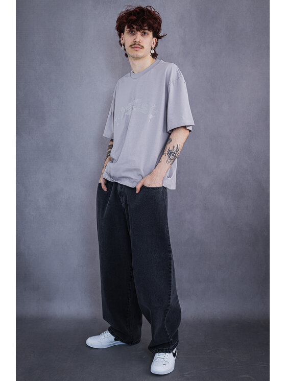 Kamuflage Kamuflage Jeansy Way Too Big Czarny Baggy Fit