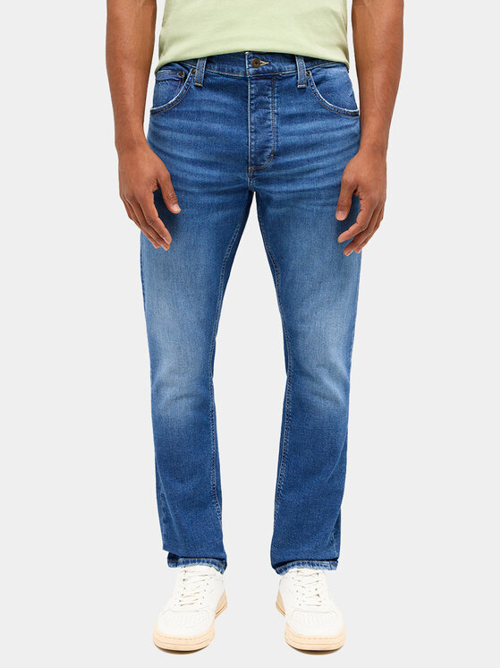 Mustang Jeans Hlače Toledo 1014868 Modra Regular Fit