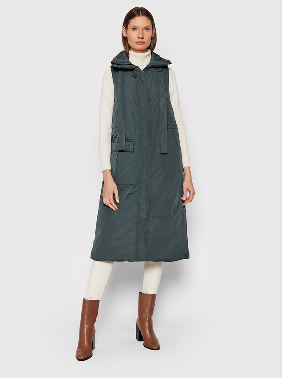 Trussardi Trussardi Liemenė Scarab 56S00590 Žalia Regular Fit