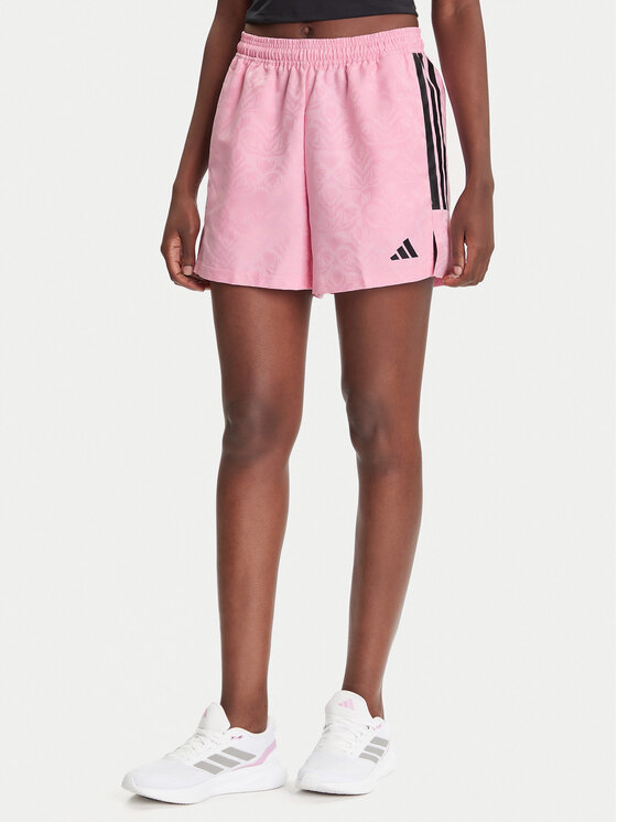 adidas Szorty sportowe Tiro x Common Goal JL9207 Różowy Loose Fit