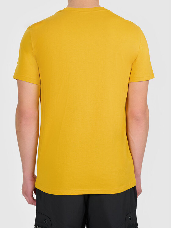 4F 4F T-Shirt 4FWAW26TTSHM3567-71S Żółty Active Fit