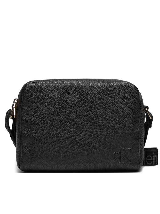 Zdjęcia - Torebka damska Calvin Klein Jeans Torebka Ultralight DblZip Camerabag 21 K60K612283 Czarn 