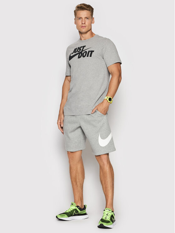Nike Nike Спортивні шорти Club Short Bb BV2721 Сірий Standard Fit