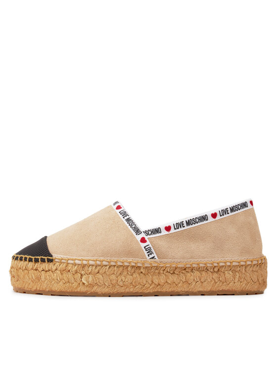 LOVE MOSCHINO LOVE MOSCHINO Espadryle JA10553G0IIG0131 Beżowy
