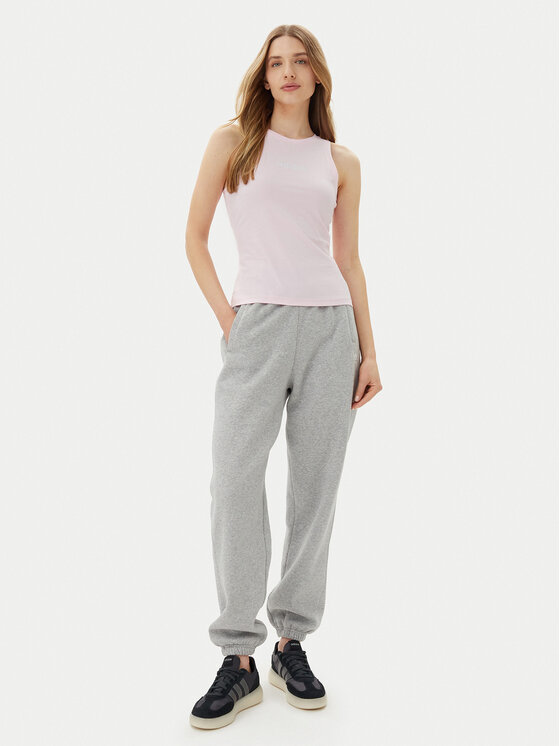 adidas adidas Top Essentials Linear JC5797 Ružičasta Slim Fit