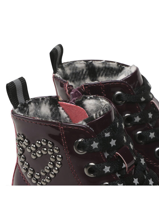 Nelli Blu Nelli Blu Черевики CMYF001-69 Бордовий